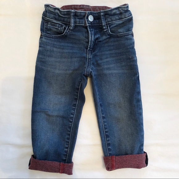 Gap jeans with red lining - Picture 1 of 5